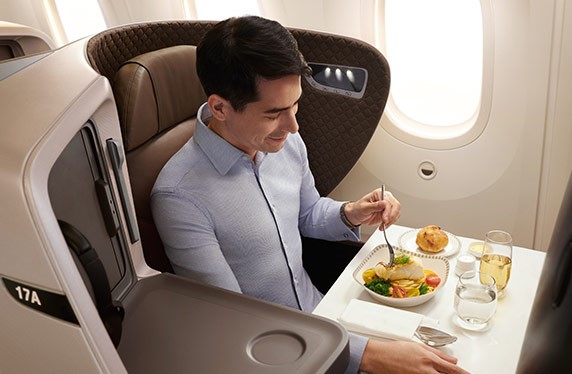 Singapore Airlines Book the cook meal options